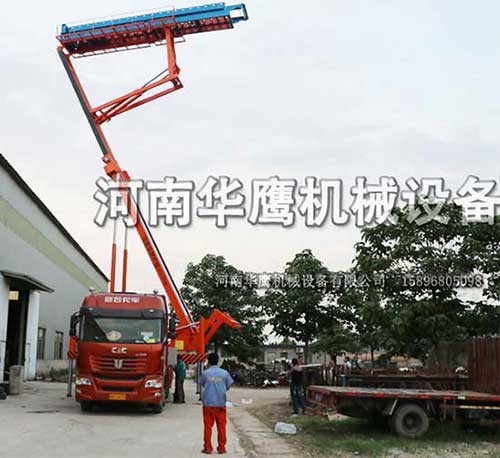 測試高空制瓦車